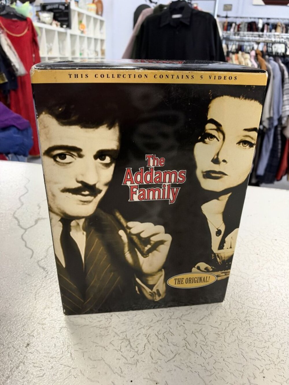 The Addams Family VHS Box Set Volumes 1-5 Republic Pictures Artisan Home Enterta